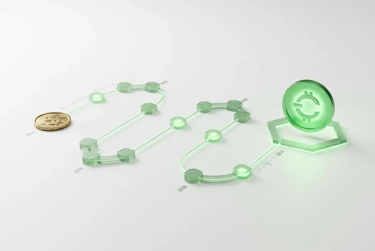 Tether od Realcoinu po 190 miliárd: história stablecoinu, ktorý zmenil krypto